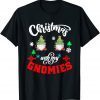 Christmas With My Gnomies Gnome Friend Xmas Classic Shirt