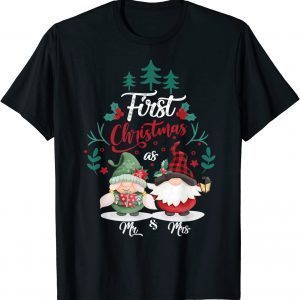 Christmas couple, First Christmas as Mr and Mrs, New couple 2021 Shirt