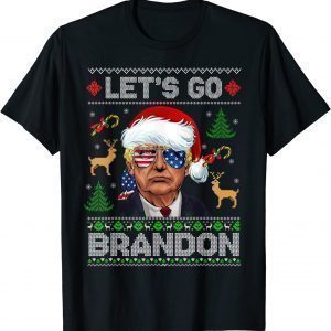 Conservative American Flag Let’s Go Brandon Ugly 2021 Shirt