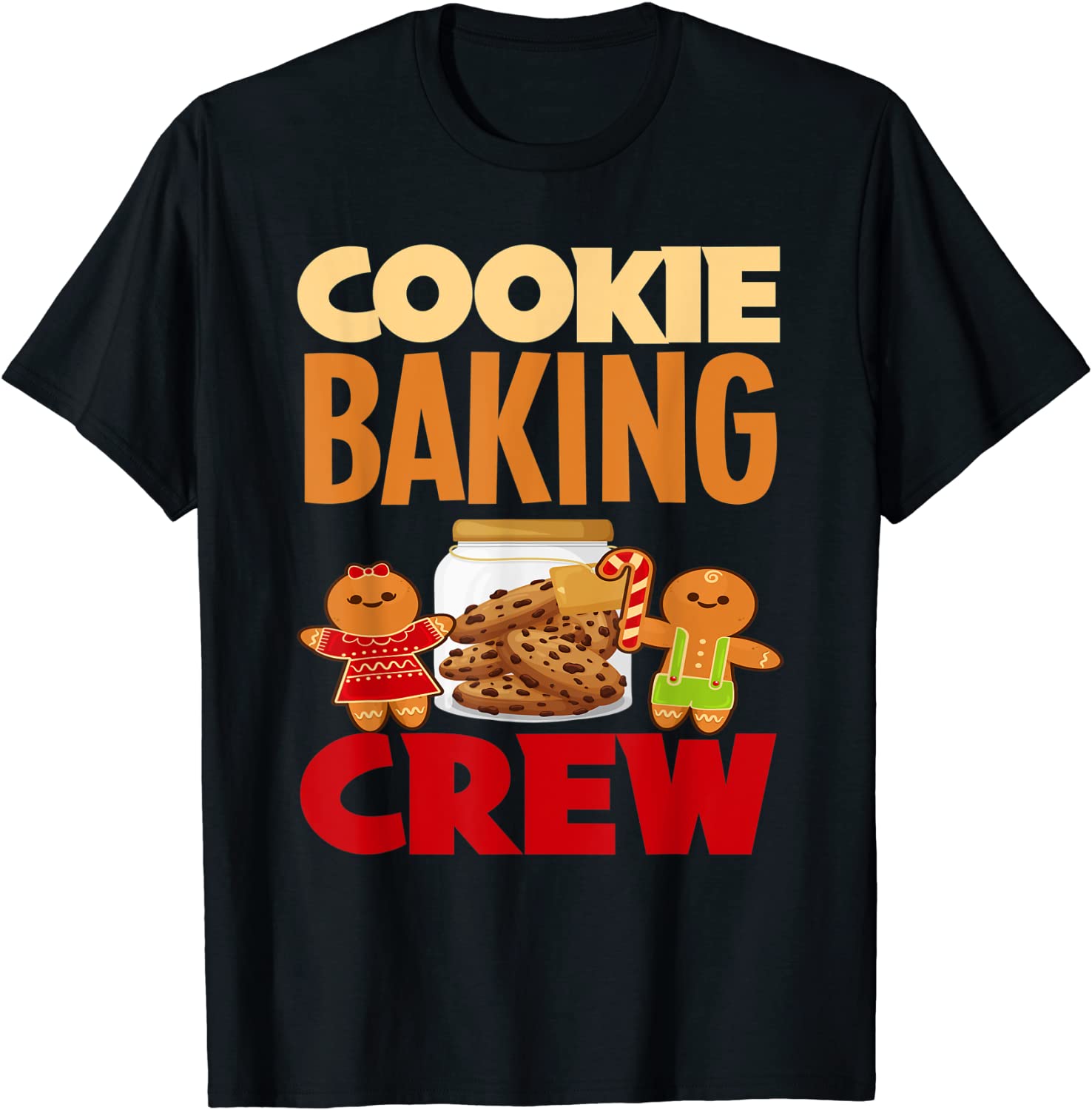 Cookie Baking Crew Christmas Santa Family Gingerbread Team Classic Shirt