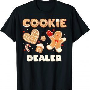 Cookie Baking Dealer Holiday Christmas Gingerbread Gift Shirt