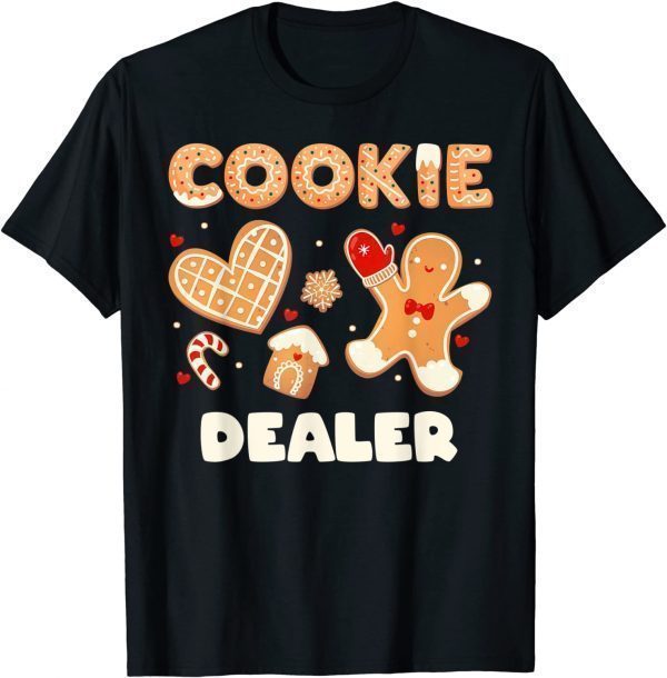 Cookie Baking Dealer Holiday Christmas Gingerbread Gift Shirt