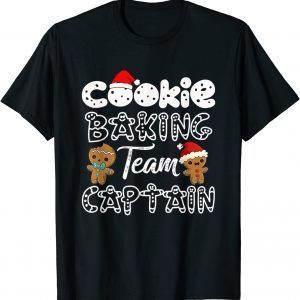 Cookie Baking Teams Captain For Teams Captain Gingerbread T-Shirt