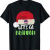 Couples Matching Christmas Lets Go Brandon T-Shirt