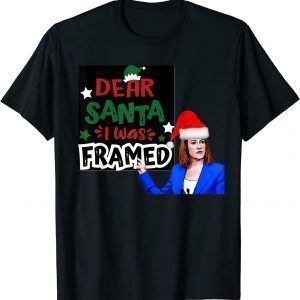 Dear Santa I Wans Framed Let's Go Biden Christmas Classic Shirt