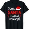 Dear Santa Matching Family Christmas Pajamas Unisex T-Shirt