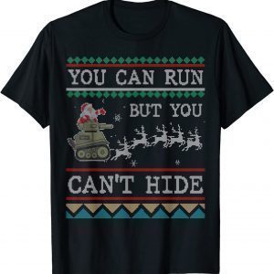 Deer Hunting Santa Hunter Ugly Christmas T-Shirt