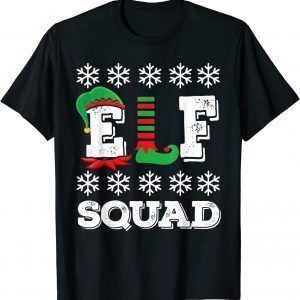Elf Squad Matching Christmas Elves T-Shirt