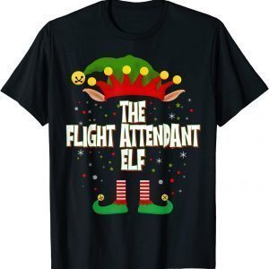 Elves Group The Flight Attendant Elf Christmas Classic Shirt