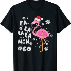 Fa La La La Mingo Sweater Flamingo Christmas Pajama 2022 Shirt