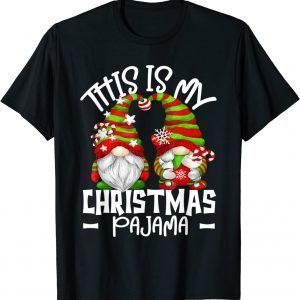 Family Christmas Gnome This Is My Christmas Pajama 2021 Shirt