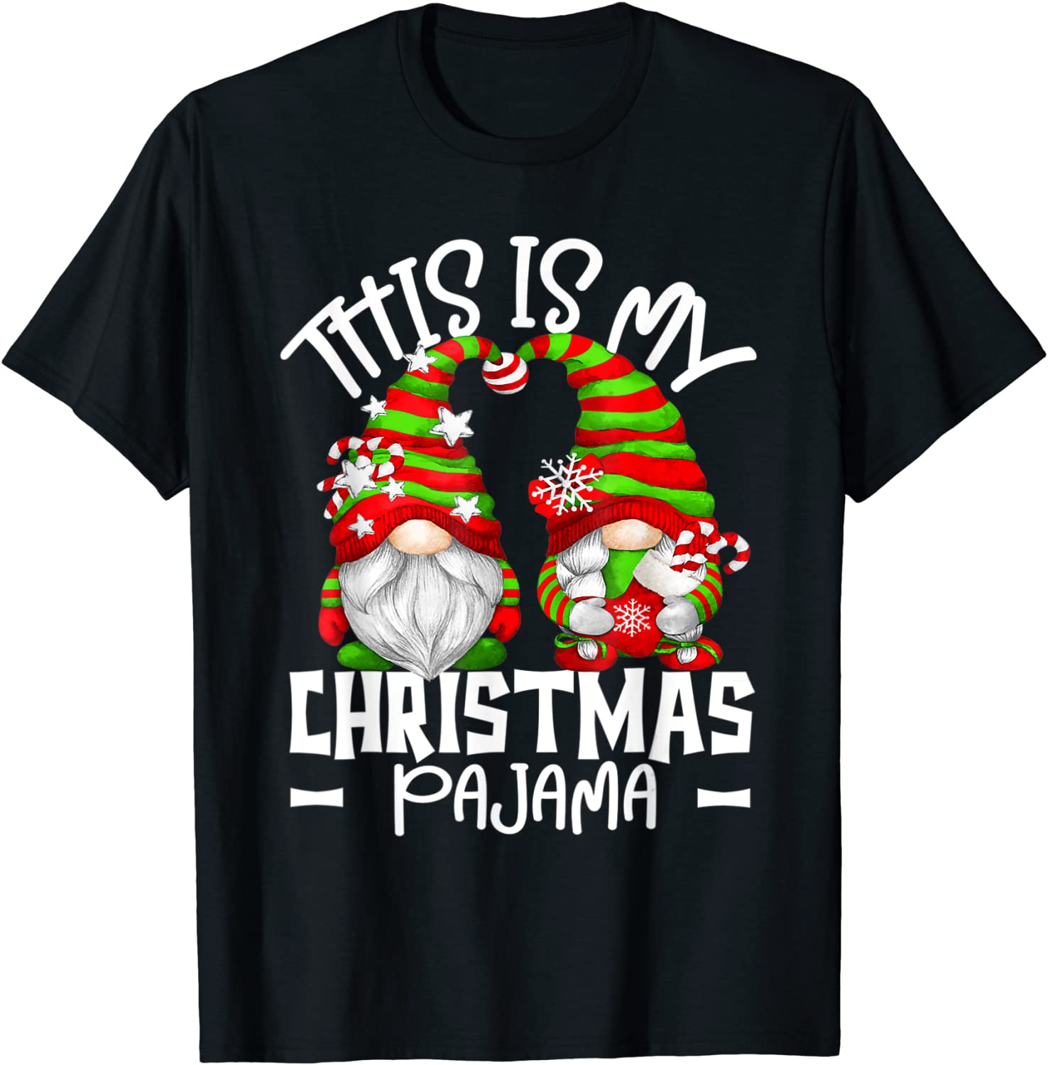 Family Christmas Gnome This Is My Christmas Pajama 2021 Shirt
