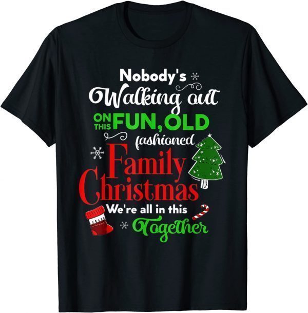 Family Christmas Vacation Pajamas Ugly Christmas X-mas T-Shirt