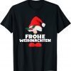 Frohe Weihnachten Germany German Happy Christmas Gnome Limited Shirt