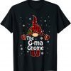 G-Ma Gnome Buffalo Plaid Matching Family Christmas Pajama Classic T-Shirt