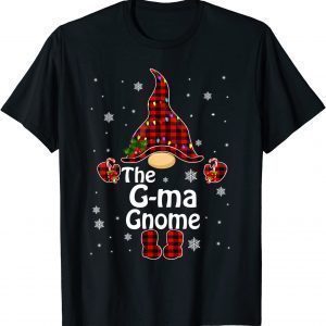 G-Ma Gnome Buffalo Plaid Matching Family Christmas Pajama Classic T-Shirt