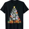 Gamer Christmas Tree Pajamas Video Games Xmas 2021 Shirt