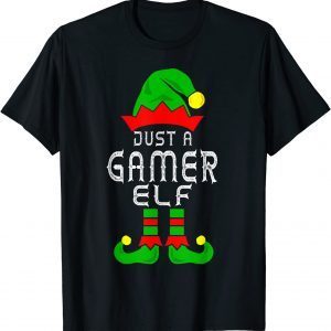 Gamer Elf Family Christmas Matching Pajama Classic Shirt