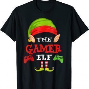 Gamer Elf Matching Family Group Christmas Pajama 2021 Shirt