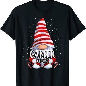 Gamer Gnome Christmas Pajamas Matching Family Group Gift Shirt