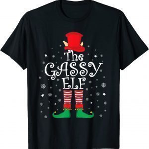 Gassy Elf Family Matching Christmas Pajama Elf Costume T-Shirt