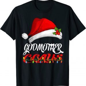 Godmother Claus Christmas Pajama Family Matching Xmas Classic Shirt