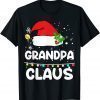 Granda Christmas Pajama Family Lights Santa 2021 Shirt