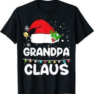 Granda Christmas Pajama Family Lights Santa 2021 Shirt