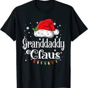 Granddaddy Claus Shirt Christmas Pajama Family Matching Xmas Gift Shirt