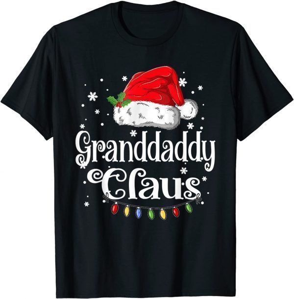 Granddaddy Claus Shirt Christmas Pajama Family Matching Xmas Gift Shirt