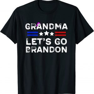 Grandma Let's Go Brandon Family Matching Christmas Group T-Shirt