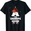 Grandpa Gnome Buffalo Plaid Matching Family Christmas Pajama Classic Shirt