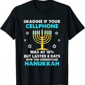 Hanukkah Gifts Cellphone Chanukkah 2021 Shirt