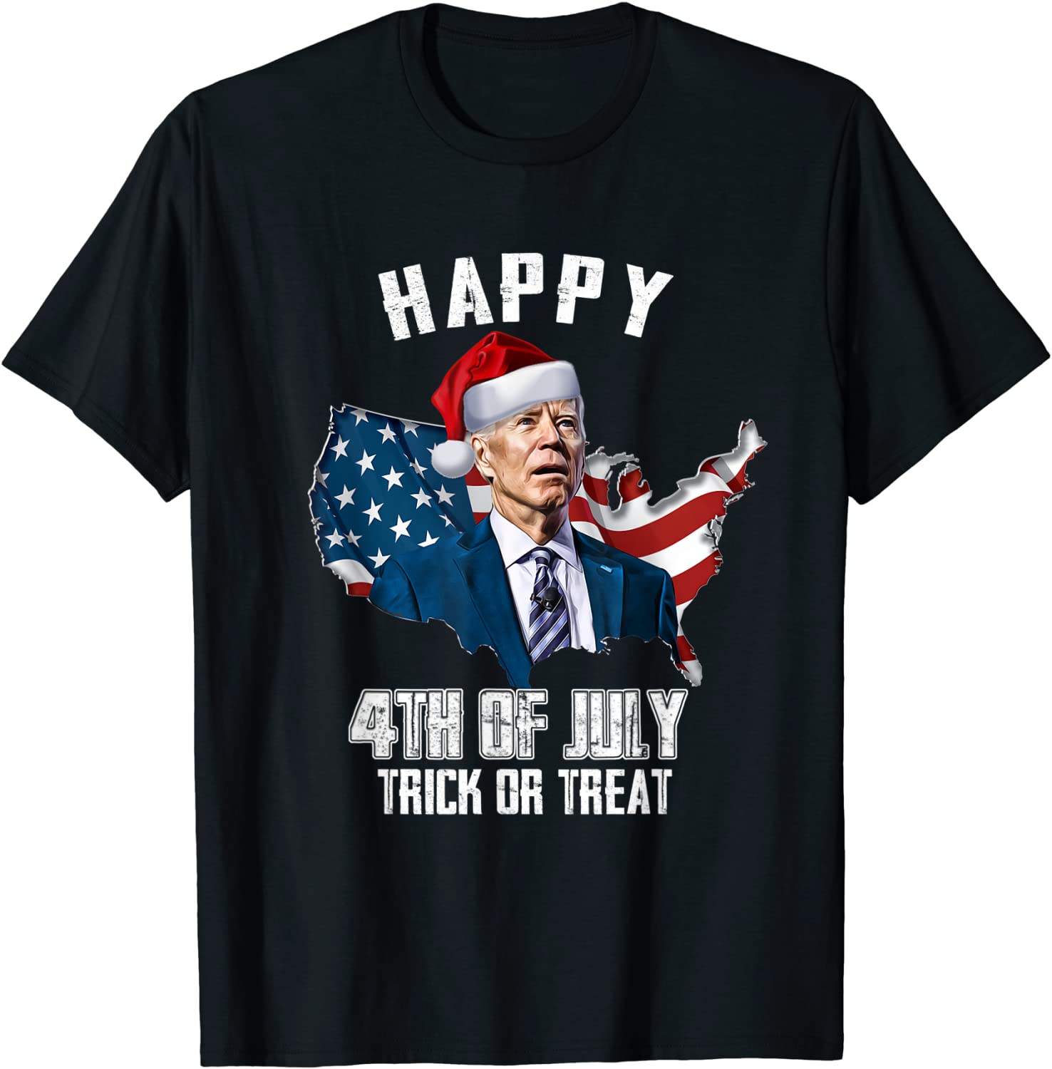 Happy 4th Of July Joe Biden Christmas Ugly Sweater 2021 Shirt