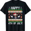 Happy 4th of July Christmas Santa Joe Biden President Limited Shirt