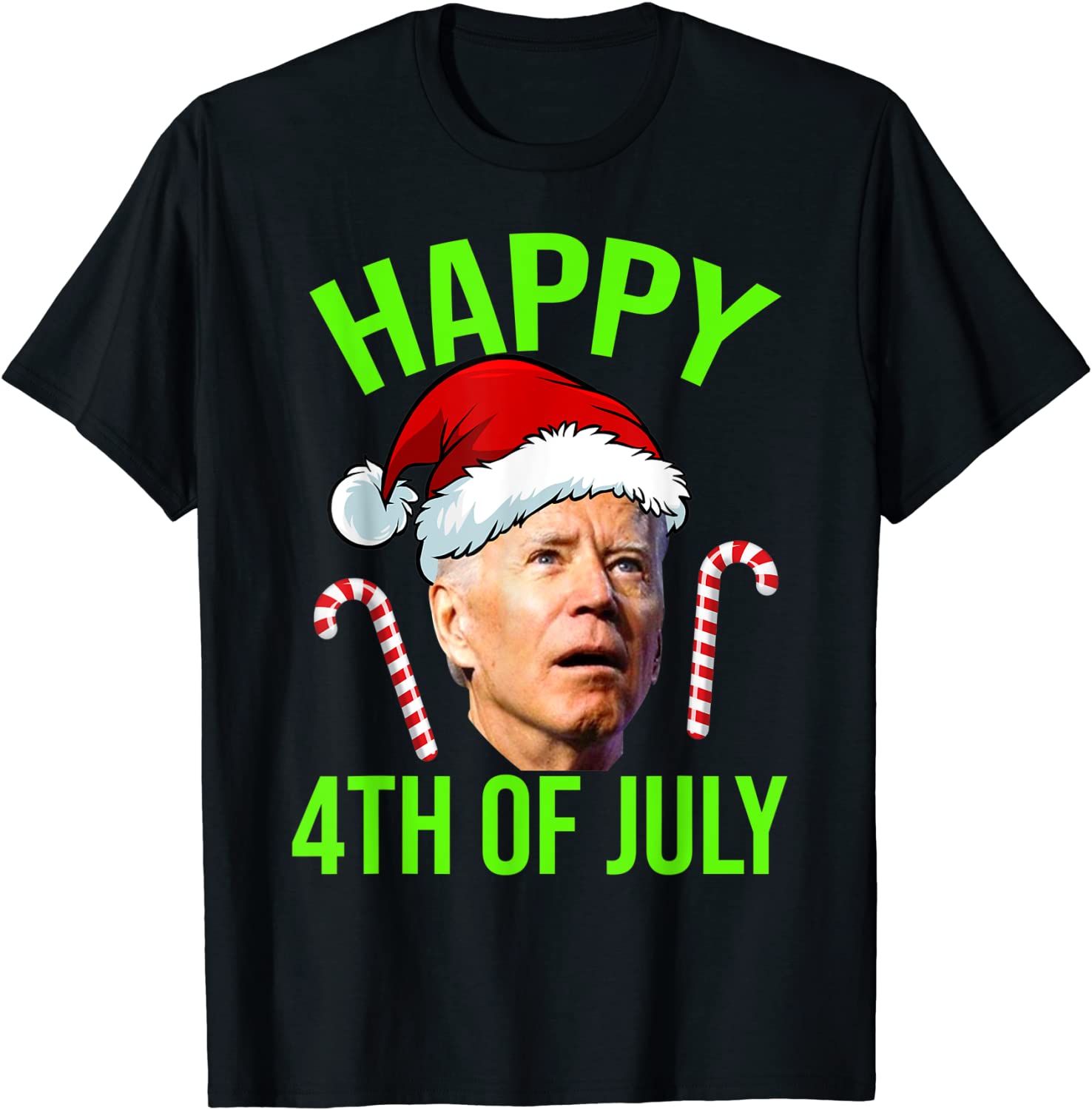 Happy 4th of July Joe Biden President Christmas Pajama 2021 Shirt