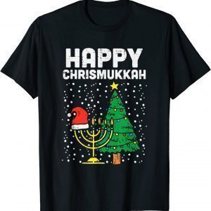 Happy Christmukkah Jewish Christmas Hanukkah Chanukah Classic Shirt