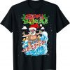 Happy Holiday - Santa Clause Beach Christmas Classic Shirt