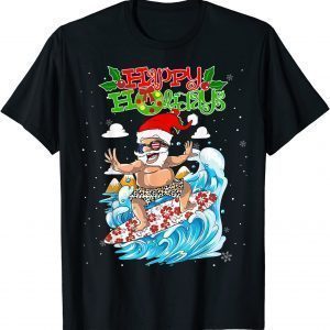 Happy Holiday - Santa Clause Beach Christmas Classic Shirt