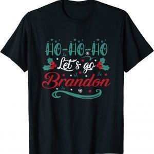 Ho Ho Ho Let's Go Brandon T-Shirt