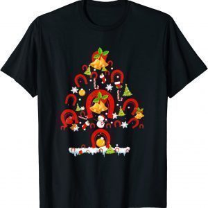 Horseshoes Pine Tree Merry Christmas Unisex Shirt