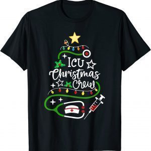 ICU Christmas Crew Matching Nurse Christmas 2022 Shirt