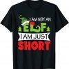 I'm Not An Elf I'm Just Short Christmas Pajama Party T-Shirt