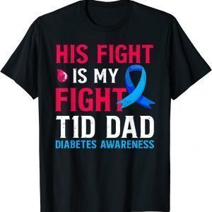 In November We Wear Blue Butterflies Diabetes Awareness Gift Shirt