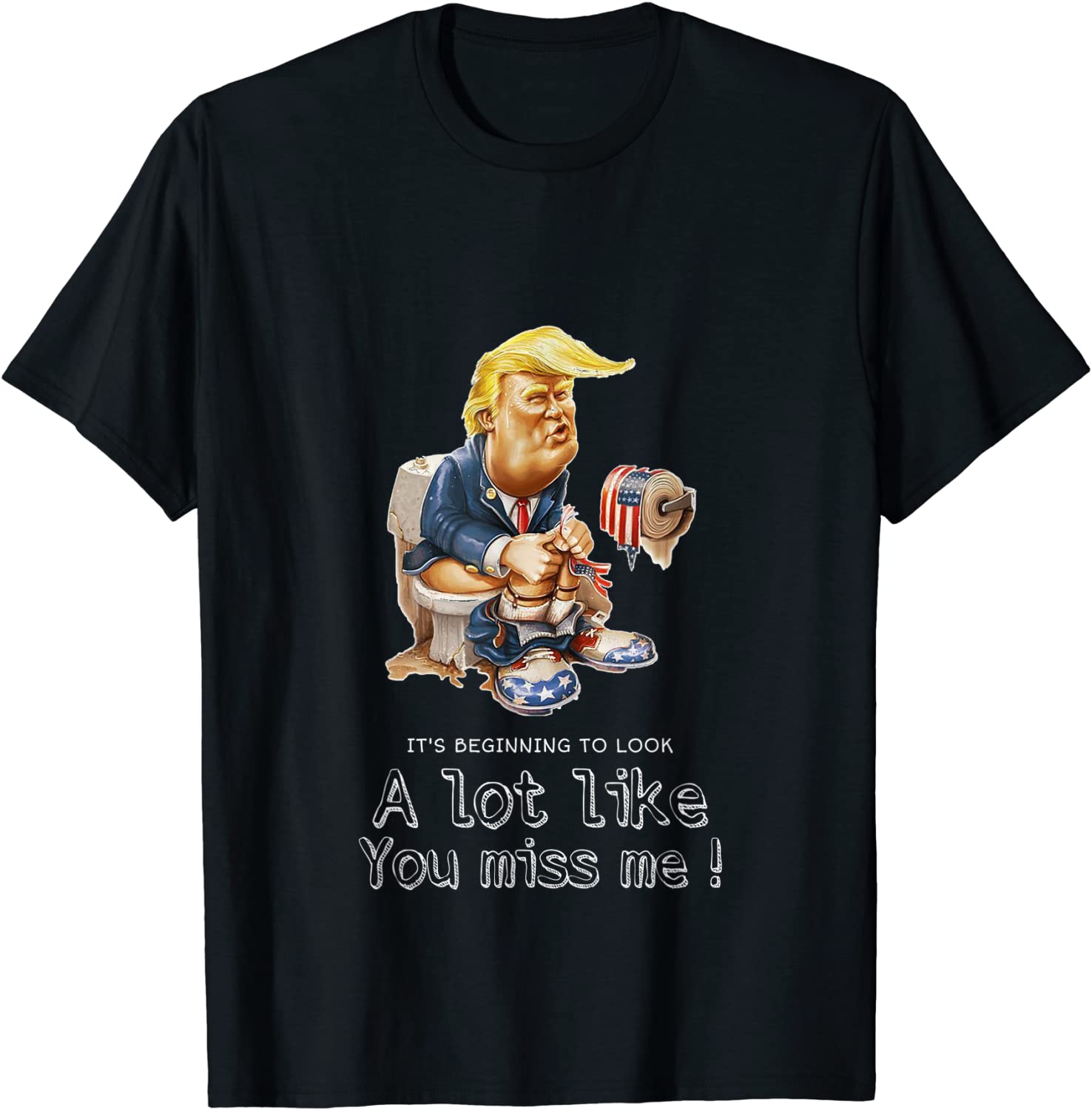 Its Beginning To Look Lot Like You Miss Me Trump Christmas Limited Shirt