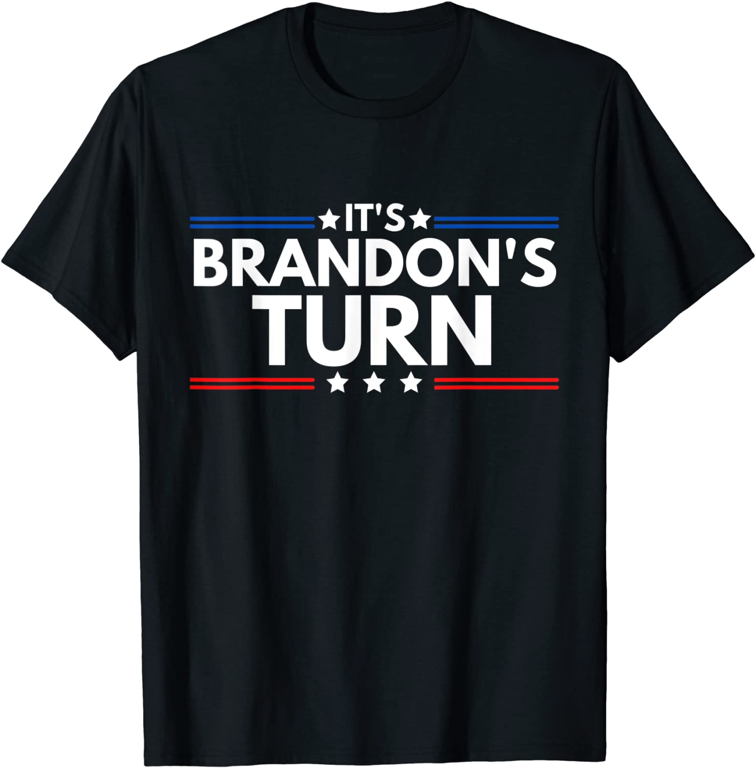 It's Brandon's Turn Anti Biden US Flag Classic Shirt