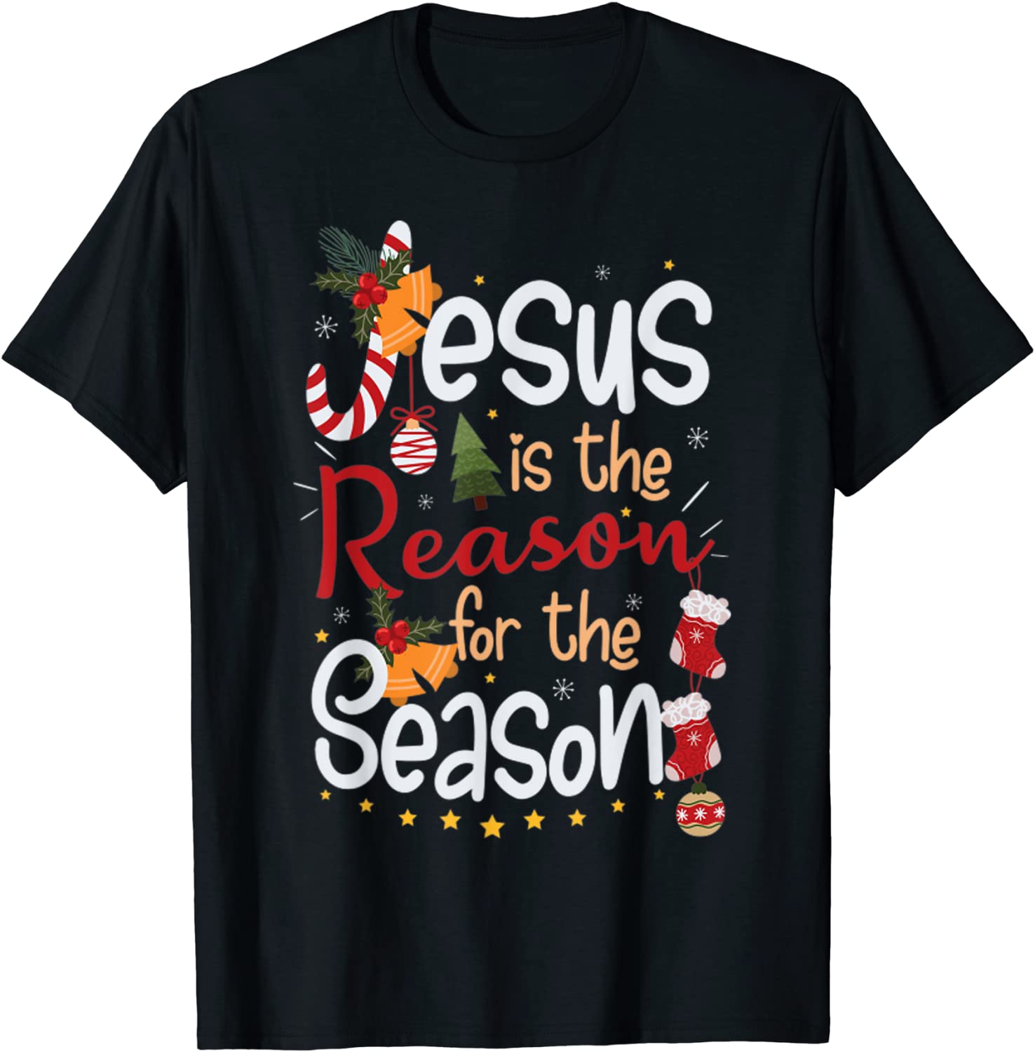 Jesus Is The Reason For The Season Christmas Pajamas Classic Shirt