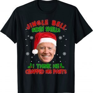 Jingle Bells Biden Smells Crapped His Pant Christmas Sweater Classic Shirt