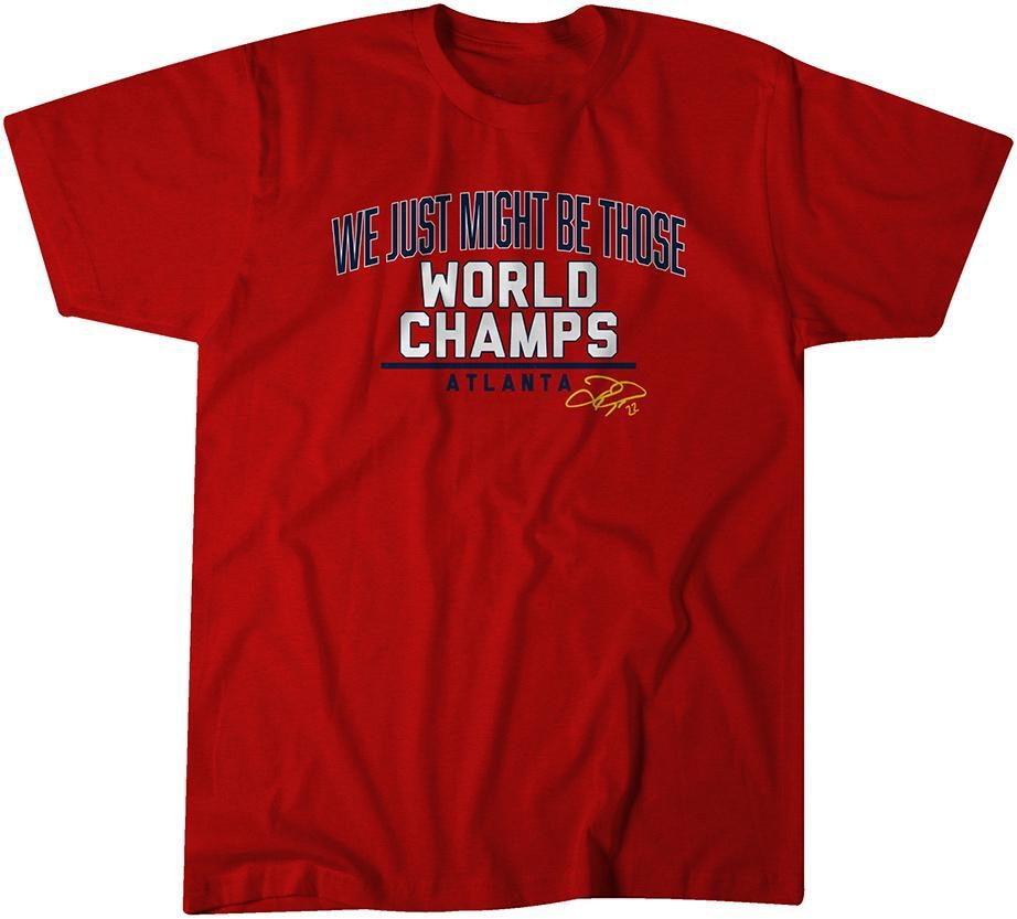Joc Pederson Those World Champs 2021 Shirt