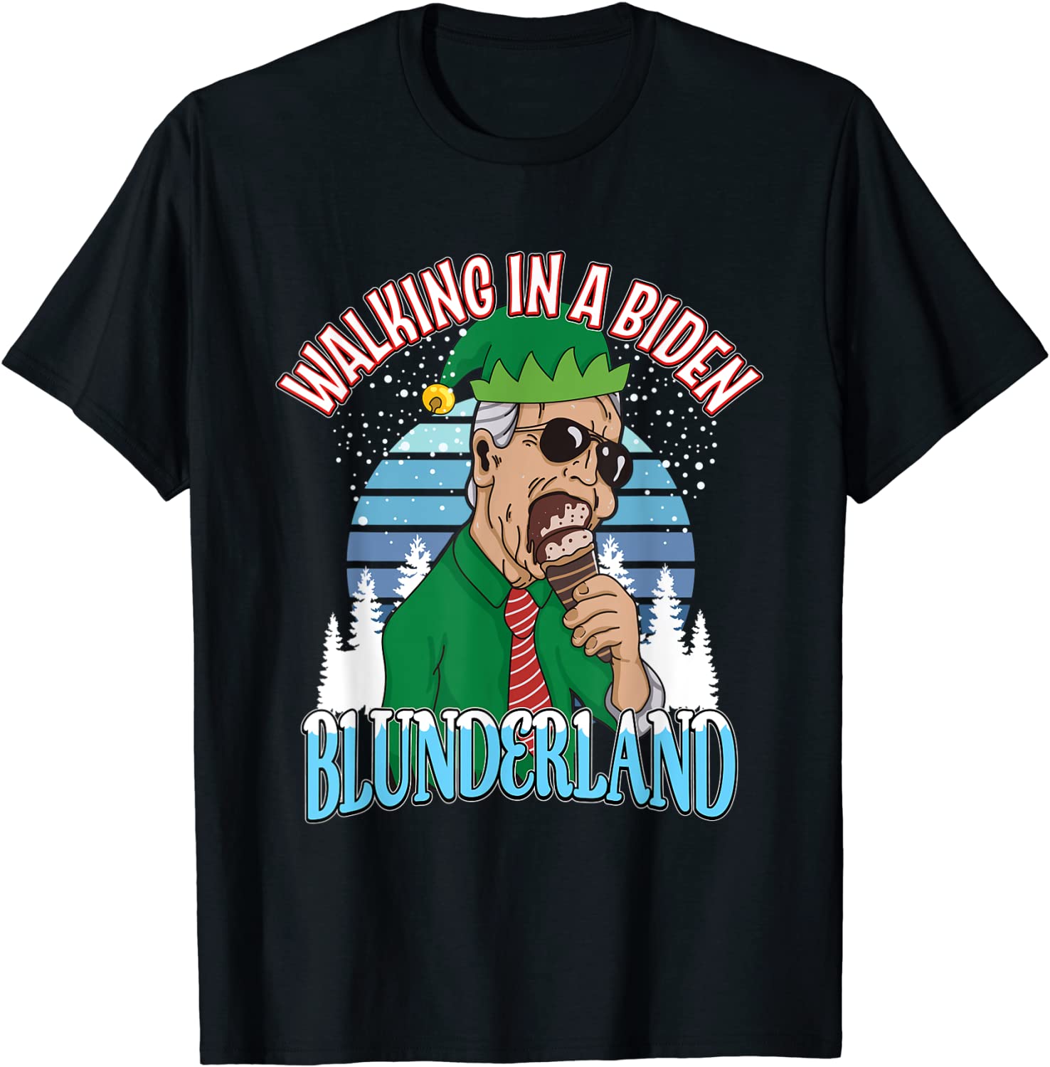 Joe Biden Elf Anti-Biden Christmas 2021 Classic Shirt